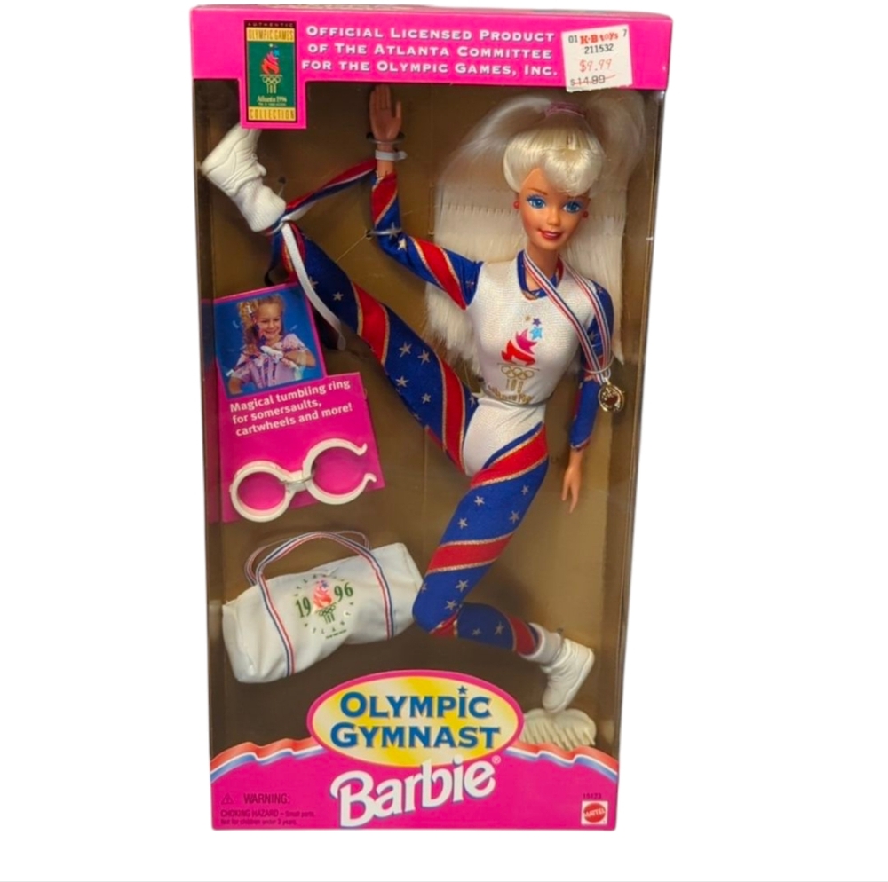 Olympic Gymnast Barbie 1996 Atlanta Olympics